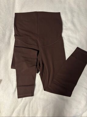 Maternity Brown Leggings